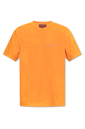 Tシャツ・カットソー BALENCIAGA FW25 Chalk cotton t-shirt (744449TSVO9 8016) BALENCIAGA Medium Fit logo T-Shirt New collection | Hionidis